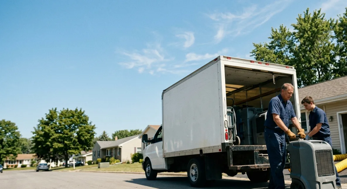 Water Damage Cleanup in Wixom, MI near me